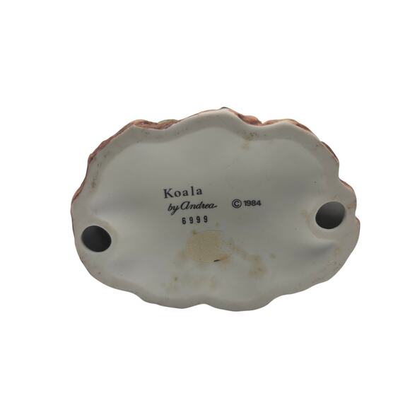 Vtg 1984 Koala by Andrea Figurine Ceramic Wildlife Animal Collectible #6999 - Picture 7 of 8